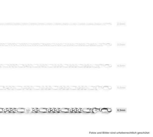 Figaroarmband 6,5 mm / Figaro bracelet