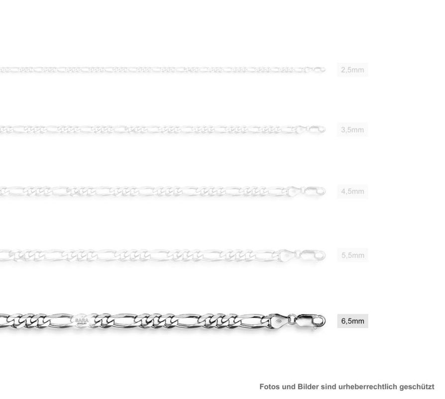 Figaroarmband 6,5 mm / Figaro bracelet