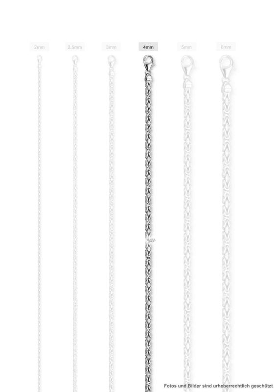 Königskette 4 mm / King's chain