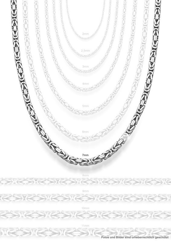 Königskette 6,5mm / King's chain