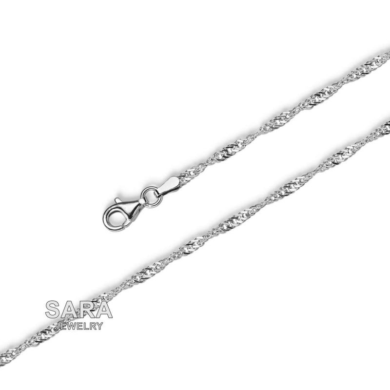 Singapurkette 2mm / Singapore chain