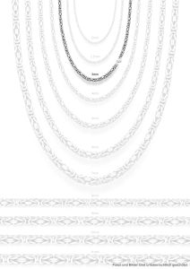 Königskette 3 mm / King's chain